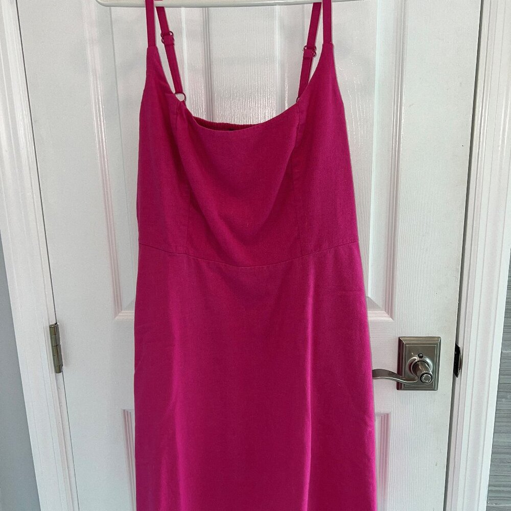 OLD NAVY HOT PINK SUNDRESS - SIZE L